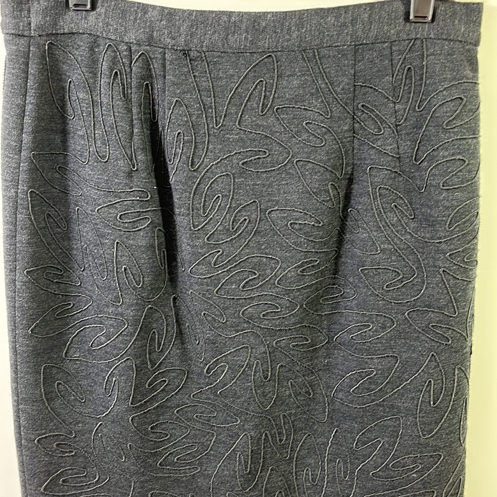 🆕Carmen Marc Valvo>Wool textured skirt NWOT